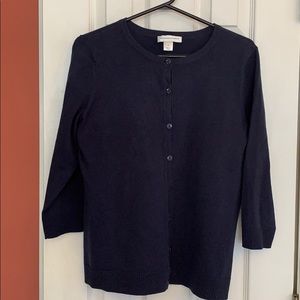NWOT- Women’s navy blue cardigan